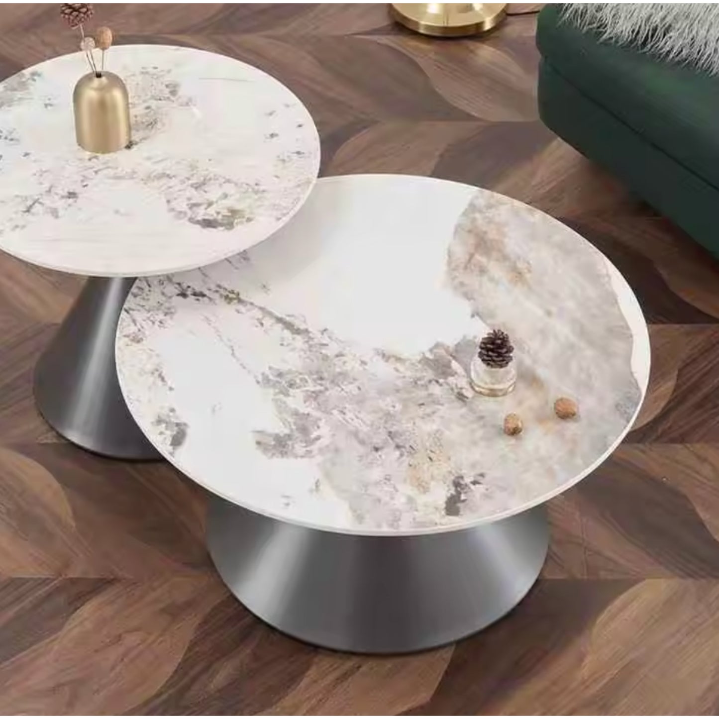 Aurion Luxe Duo Coffee Table Set