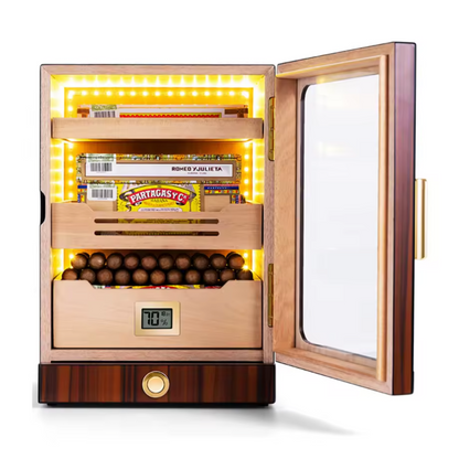 Luxidor Aureum 300 Electric Cigar Humidor Cabinet